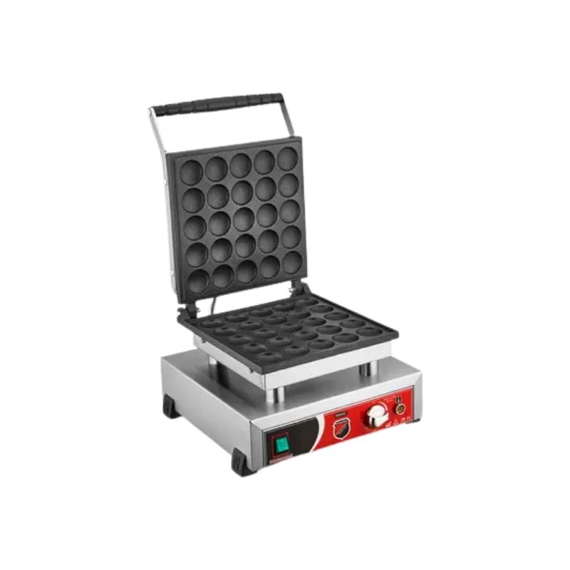 Işıkgaz Silverinox B10 Elektrikli Tekli Yuvarlak Kapaklı Bubble Waffle Makinesi